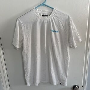 Birddogs White Tee with Blue Logo